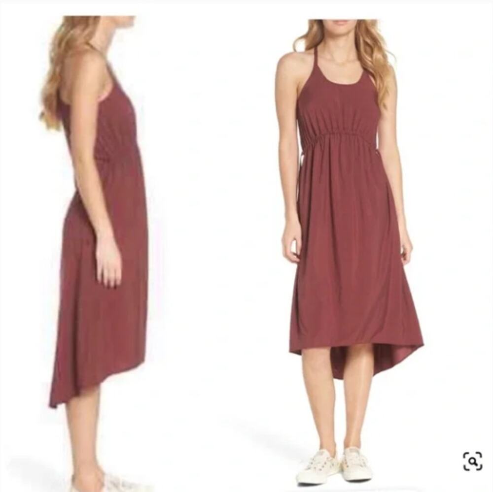 Zella Lab Racerback High Low Hem Midi Dress Size XL